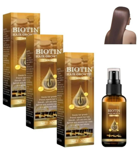Laca para el cabello con biotina